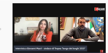 Caffè Letterario con Giovanni Macrì sindaco di Tropea – VIDEO