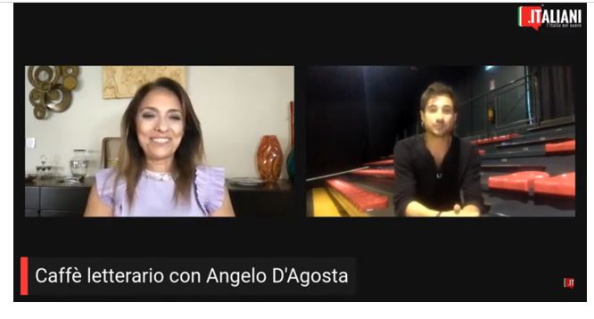 Caffè letterario, video-intervista ad Angelo D’Agosta
