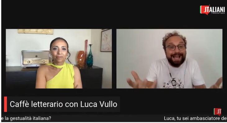 La gestualità di noi italiani nel Caffè letterario con Luca Vullo – Video