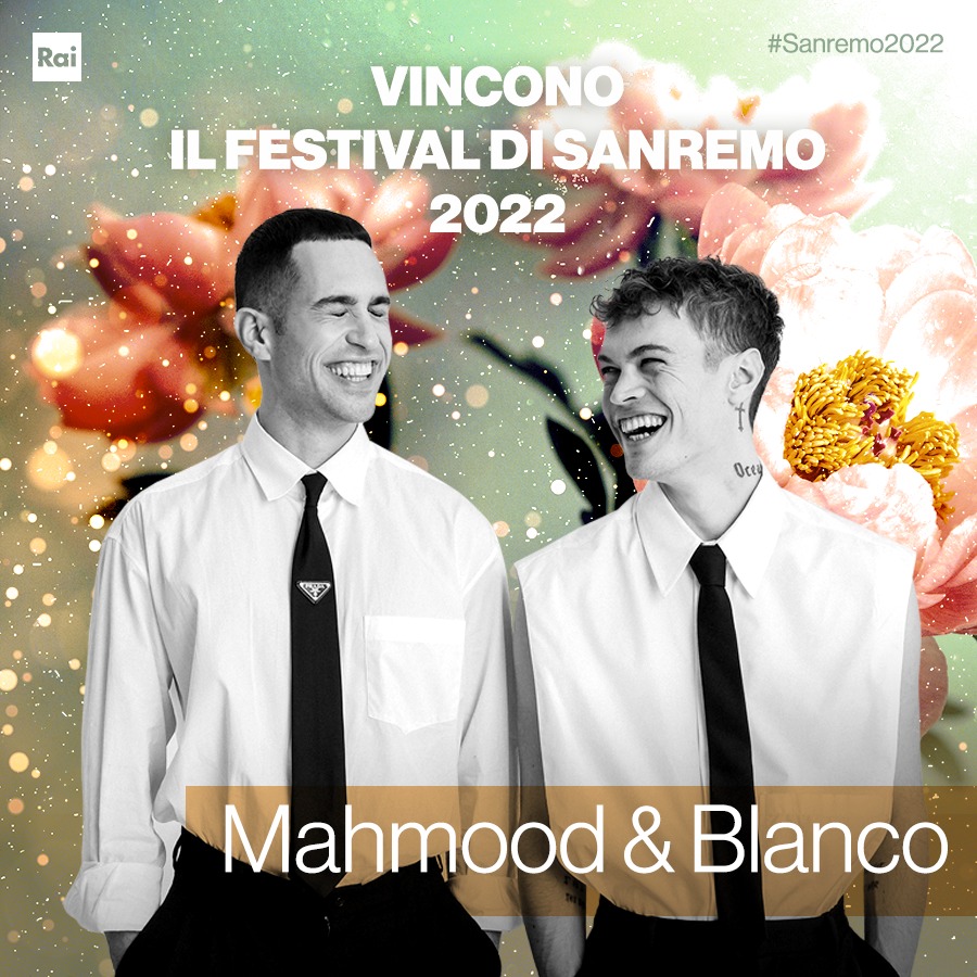 “Brividi” di Mahmood & Blanco vince il 72° Festival di Sanremo